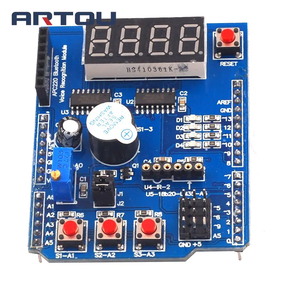 Многофункциональная многофункциональная Плата расширения для Arduino 1 шт. Базовая