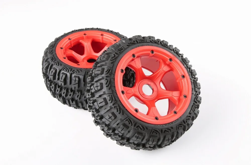 Нейлоновые колеса и шины 1/5 scale Baja 5B III Badland x 2 задняя 95195 для шин hpi km rv baja 5b ss - купить