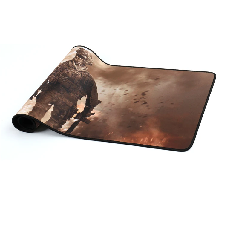 Large Gaming Mouse Pad 700*300 - Call of Duty COD Game Gamer Mousepad L XL Speed Version - Black Lock image 3