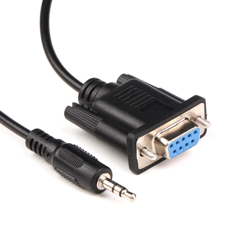 9 Pin RS232 DB9 гнездовой разъем 3 5 мм штекер адаптер последовательный кабель 150 см |