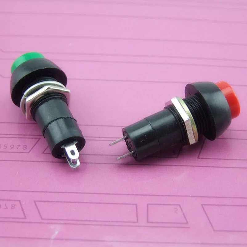 12 мм монтажное отверстие Φ кнопочный переключатель Автоматическая блокировка