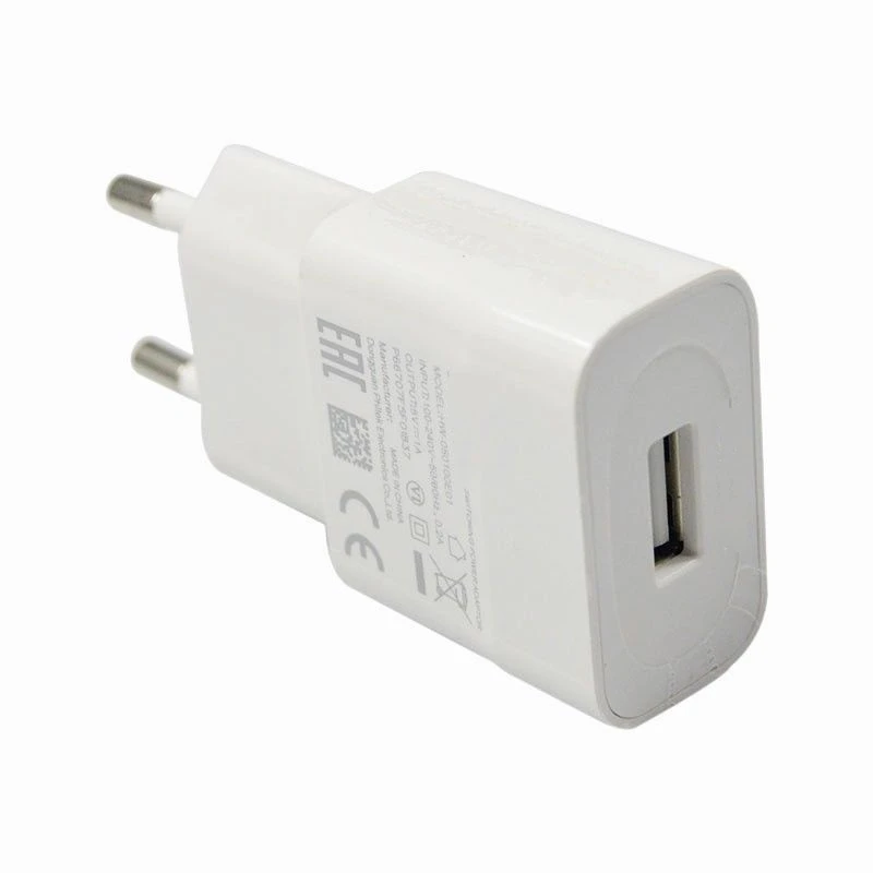 Оригинальный 5 В 1A Путешествия ЕС USB Зарядное устройство адаптер + 2A Micro кабель для