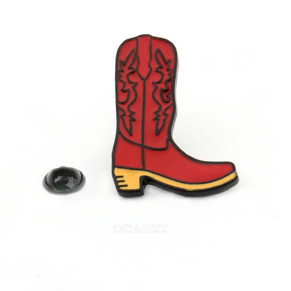 

2019 HIMYM How I Met Your Mother Red Boots Pins Women/Men Brooches for Clothes Jewelry Soul Mate Valentine's Day Gift