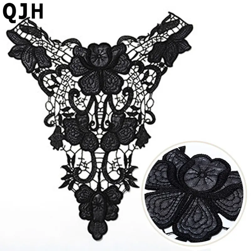 1 шт. кружевной воротник с цветочной вышивкой|flower birthday supplies|flower porcelainflower girl dress size