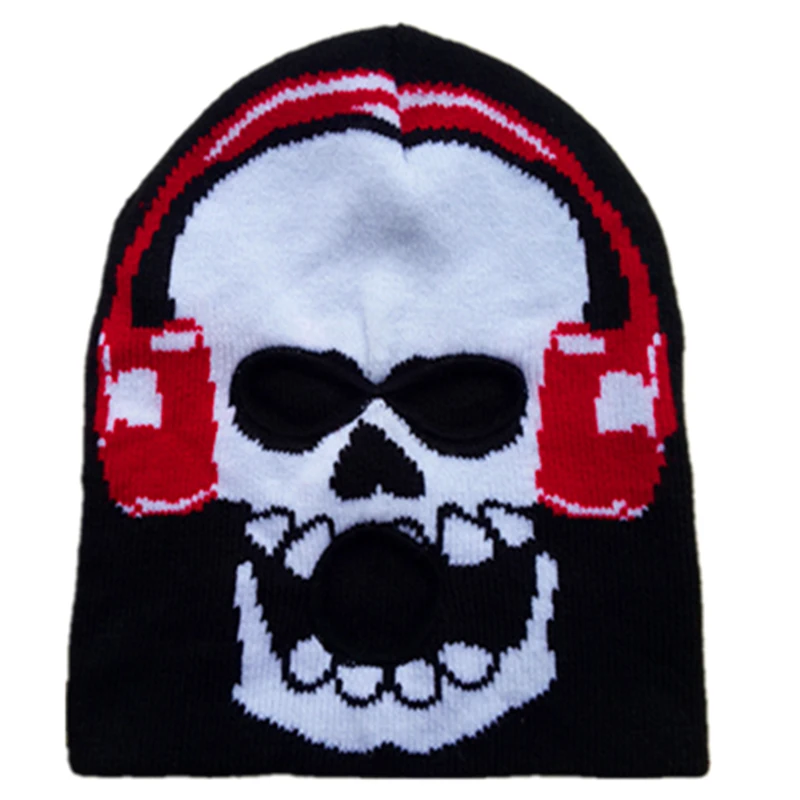 Дети мальчик шляпа Призрак Балаклава уход за кожей лица маска черепа гарнитура