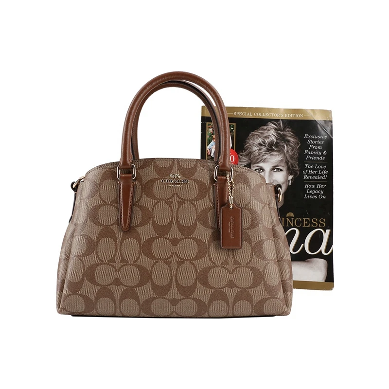 Сумка-мессенджер Coach Signature Mini Sage Carryall сумка через плечо F29434/F50054 | Багаж и сумки