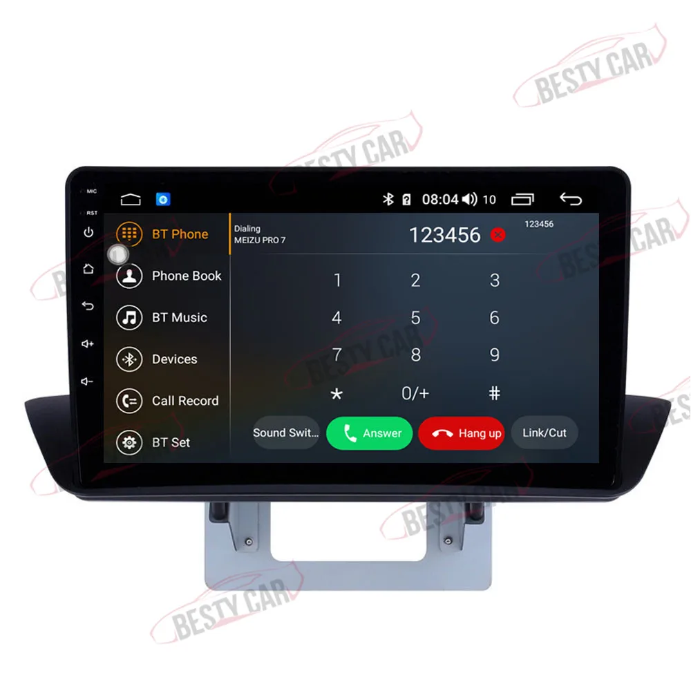 " Android 9,0 автомобильный мультимедийный плеер стерео радио для Mazda BT50 2012 13 14 15 16 17 gps навигация головное устройство DSP 2.5D+ ips