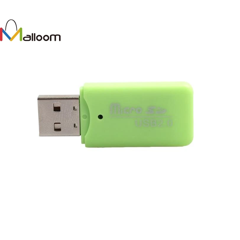 Malloom Новое поступление SD Card Reader высокой Скорость Mini USB 2,0 Micro SD TF T-Flash чтения карт памяти адаптер#40