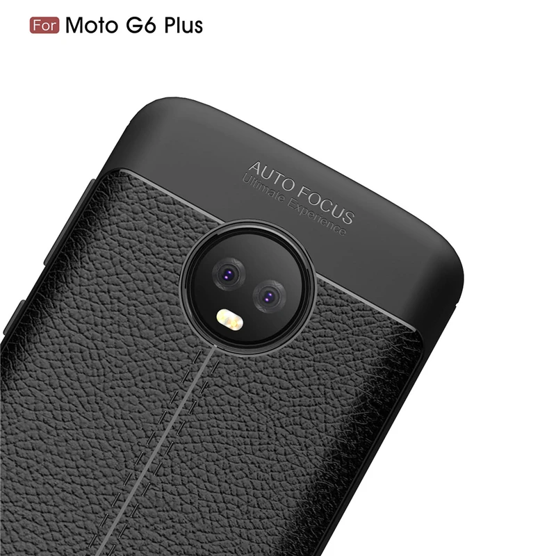 Чехол для телефона Moto G6 Plus роскошные резиновые чехлы телефонов Motorola чехол