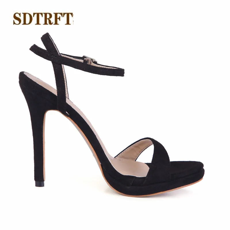 SDTRFT/zapatos mujer Летние пикантные босоножки на шпильке обувь с ремешком щиколотке