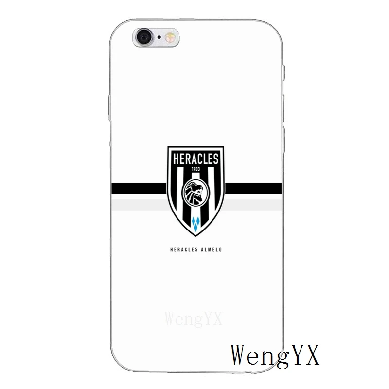 Heracles Almelo для iPhone X XR XS Max 8 7 plus 6s 6 plus SE 5S 5c 5 4S 4 iPod Touch мягкий чехол телефона - Цвет: Heracles-Almelo-A-01