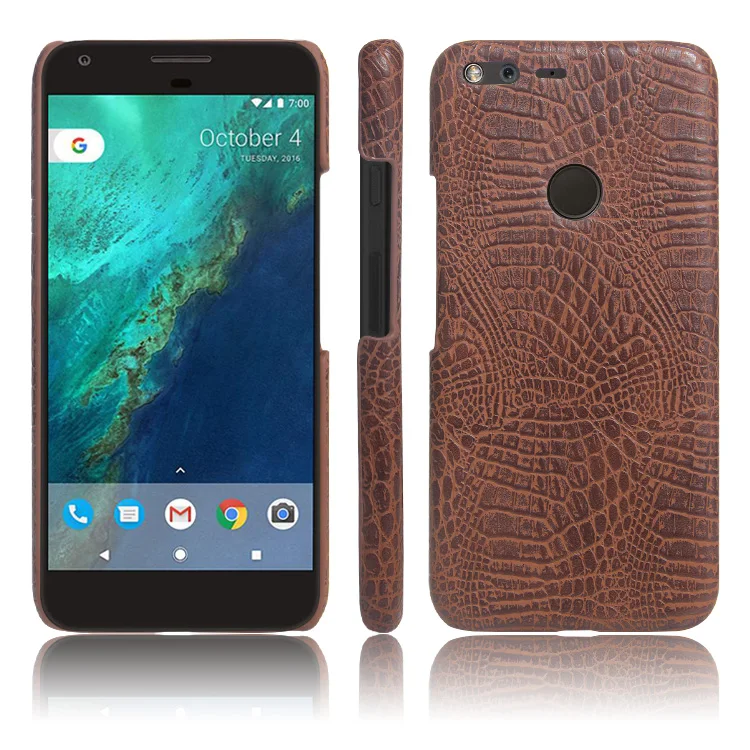 Кожаный чехол для Google Pixel 1 Nexus S1 Global Phone Bumper подходящий HTC Sailfish Жесткий Чехол из