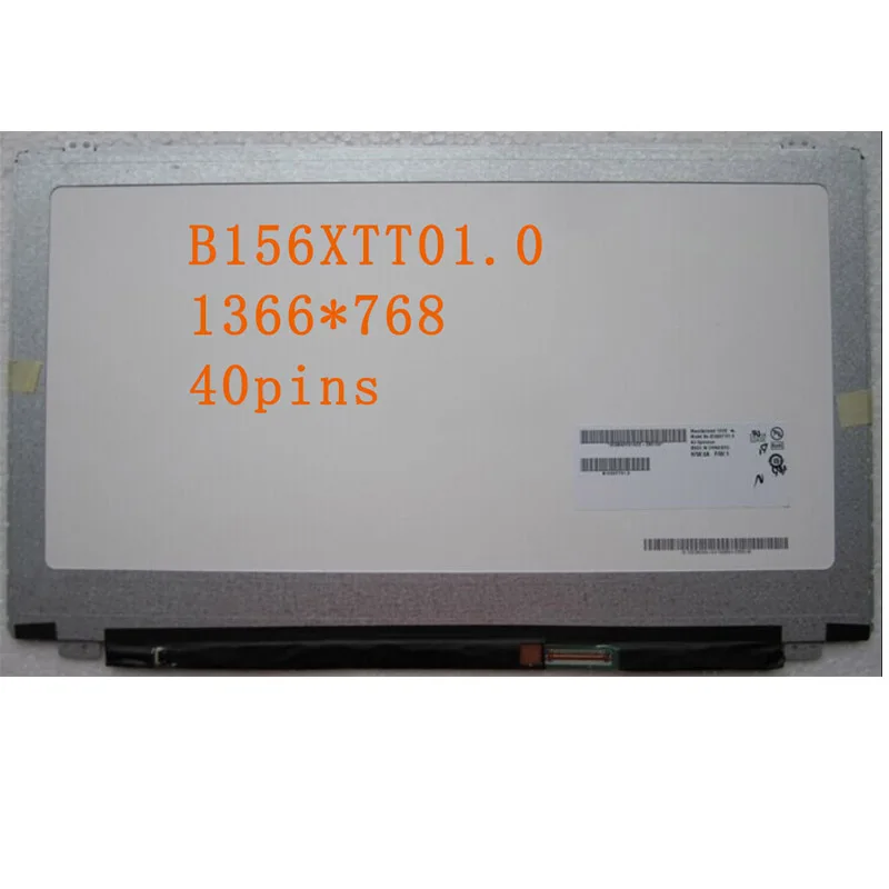 B156XTT01.0 светодиодный дисплей с сенсорной матрицей для ноутбука 15 6 &quot1366X768 HD 40