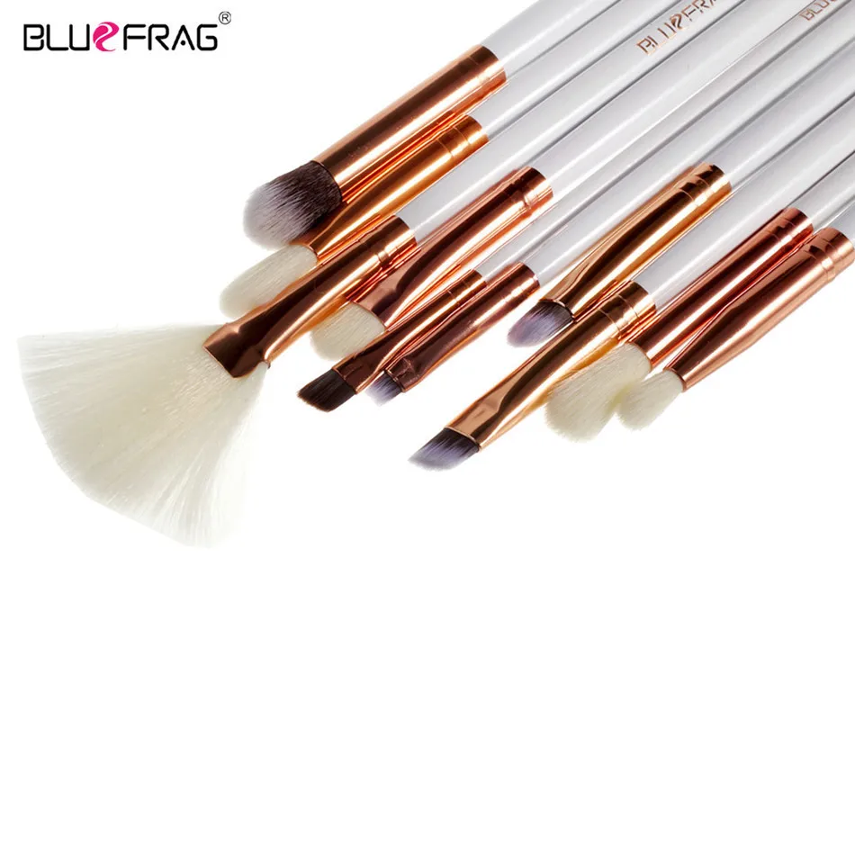 BLUEFRAG Brand 11Pcs Makeup Brushes Super Soft High Quality Eye Shadow Brush Tools BLBR0275 | Красота и здоровье