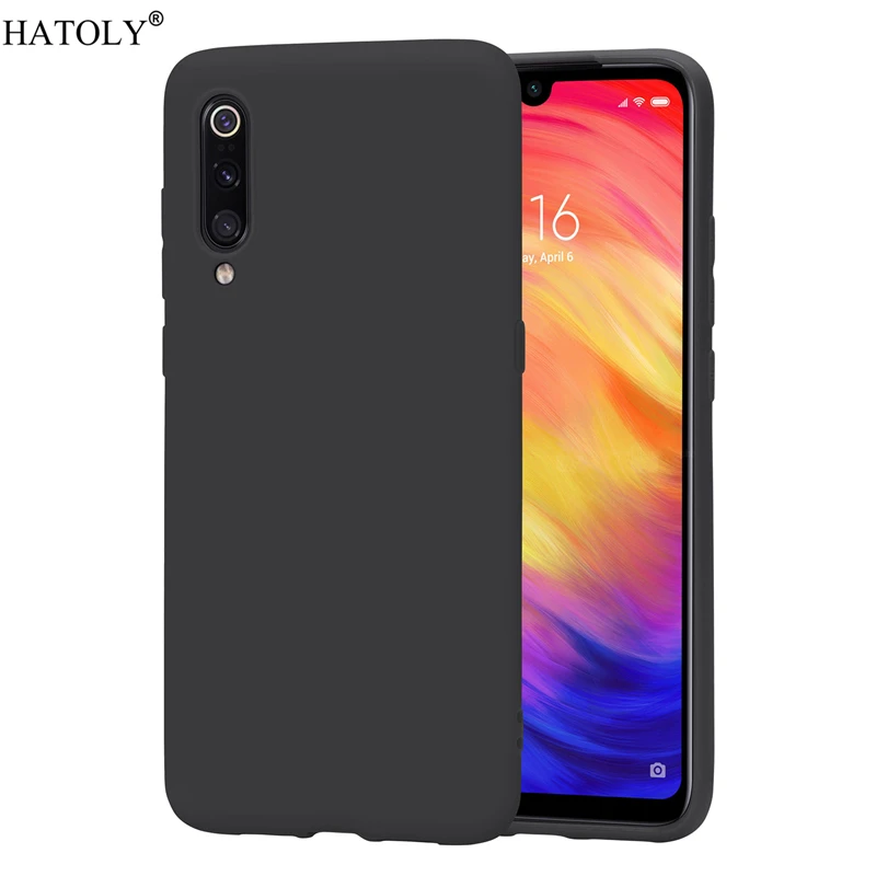 Чехол для Xiaomi Mi 9 чехол мягкий резиновый силиконовый защитный чехол-бампер из ТПУ