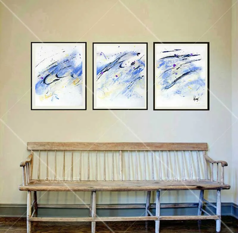 Декоративная дешевая картина без рамки Высокое качество красочная желтая или