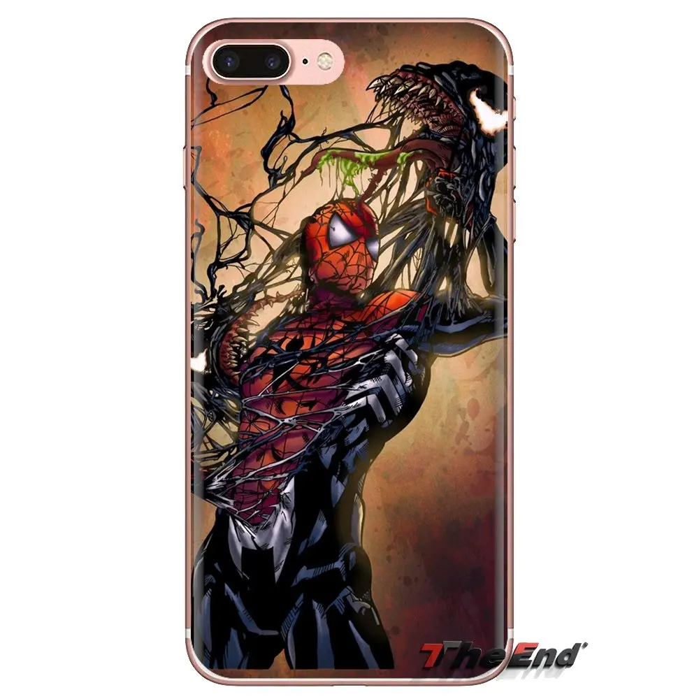 Transparent Soft Shell Covers For Huawei Mate Honor 4C 5C 5X 6X 7 7A 7C 8 9 10 8C 8X 20 Lite Pro Comics Marvel Spider-Man |