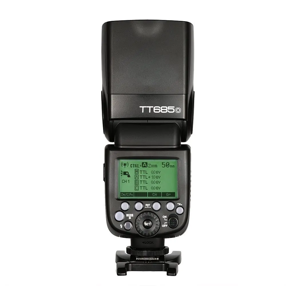 

Godox TT685O Flash Speedlite TTL HSS High Speed Sync 1/8000s GN60 Speedlight for Olympus Panasonic Lumix Cameras