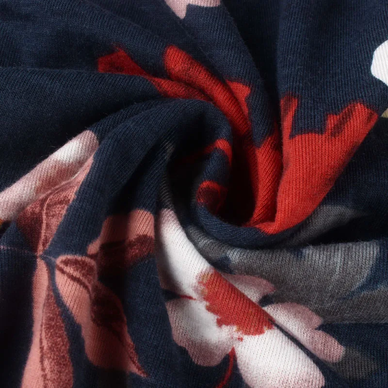 Julyee платье миди с цветочным принтом Осенняя Женская одежда длинными рукавами в