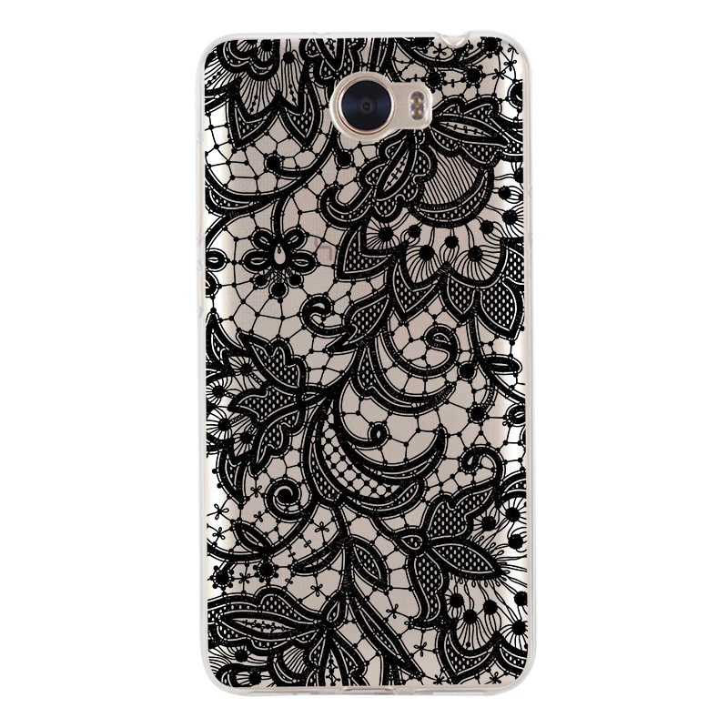 Fashion Lace Mandala Flower For Huawei P10 lite Honor 9 6A Y5 Y6 II Y7 Nova 2 Plus P8 P9 Lite 2017 Mate 10 Pro Phone Case |