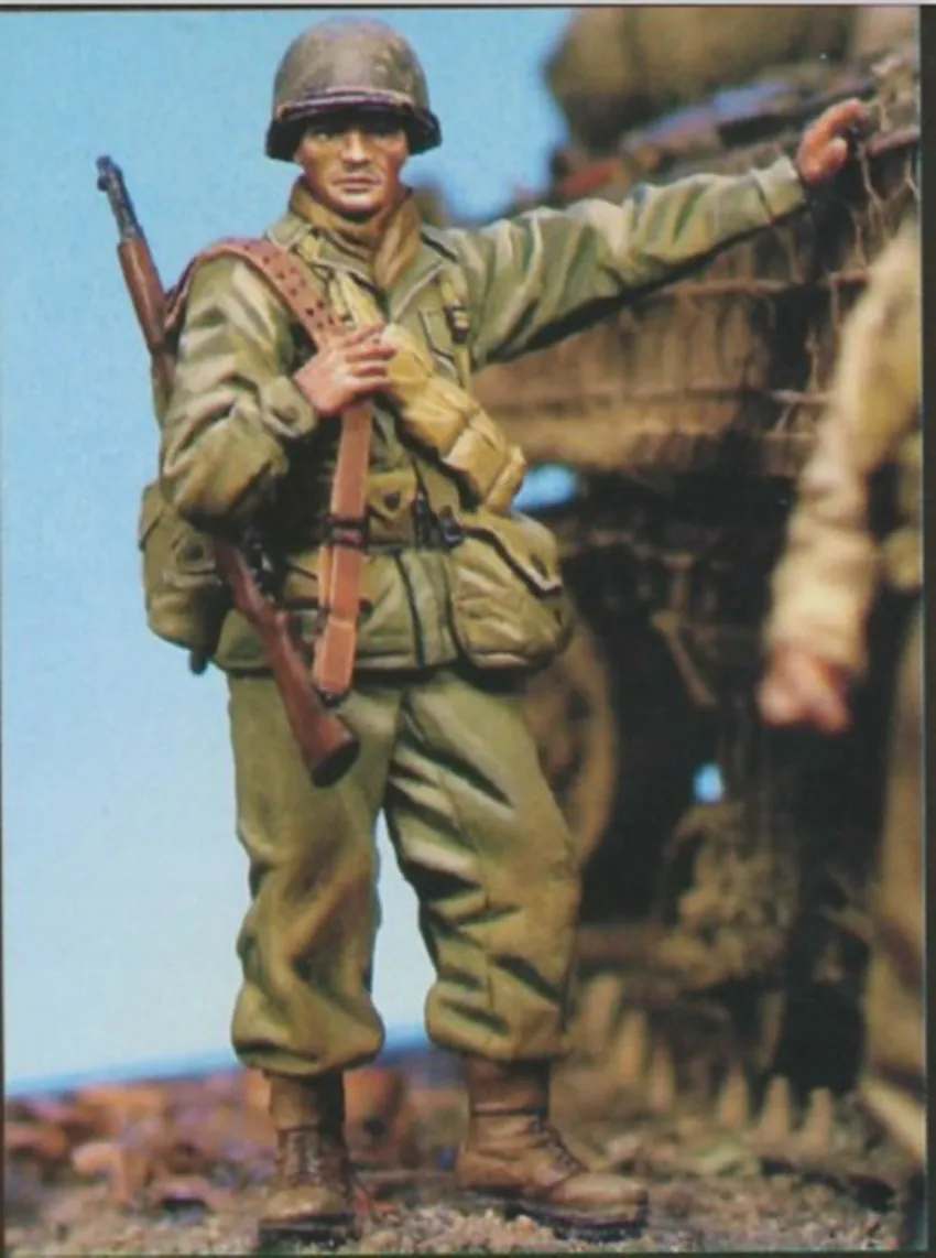 1/35 каучуковая фигурка модель комплект Unassambled Неокрашенная 00176|Наборы для сборки