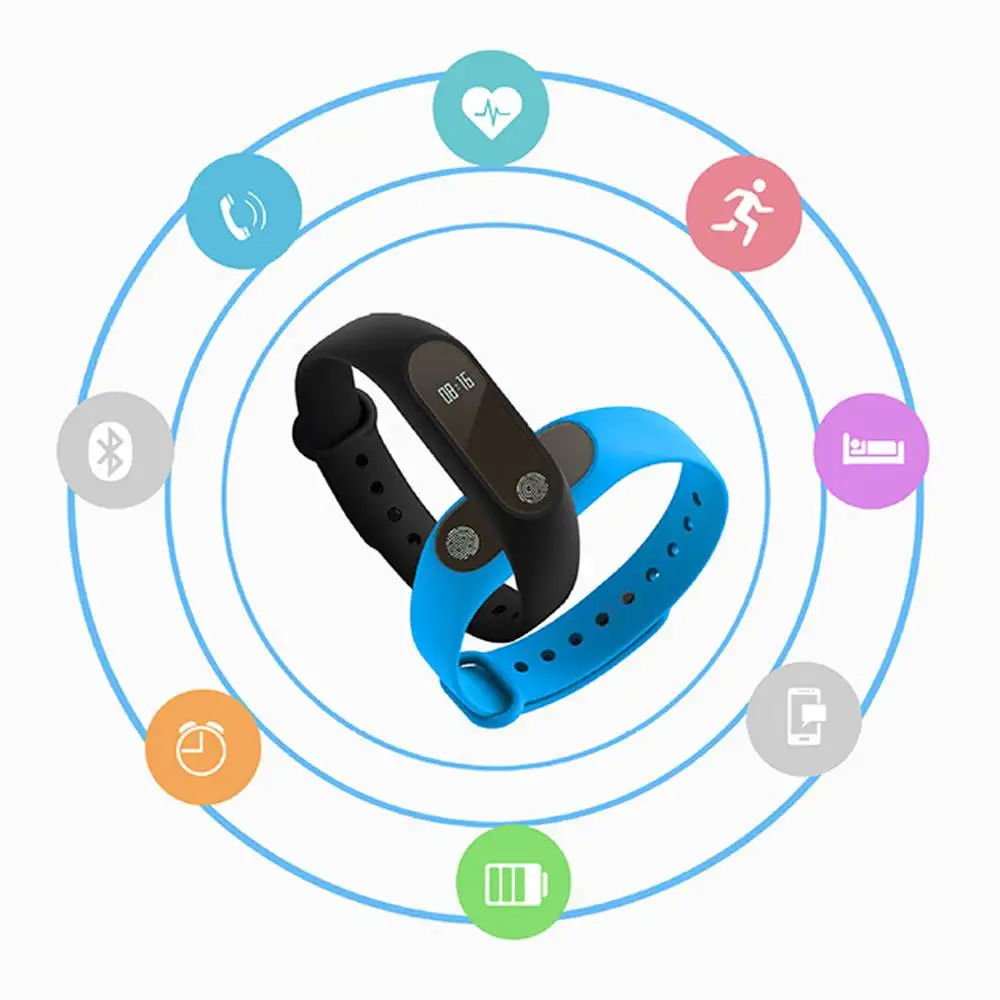 Sport Watch for Men Women M2 Smart Bracelet Heart Rate Monitor Fitness Tracker Pedometer Alarm Clock Live Waterproof Wristband |