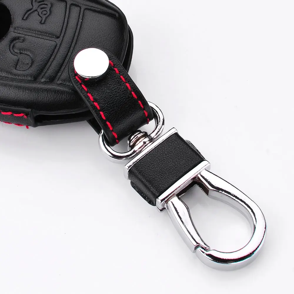 Чехол для ключей из натуральной кожи 4D сумка кошелек Mercedes Benz W205 211 212 221 C117 W166 A B C E S R