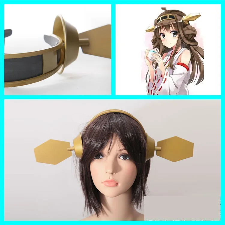 Коллекция Kantai Карнавальный костюм Kongou Косплэй Волос вспомогательный Оголовье