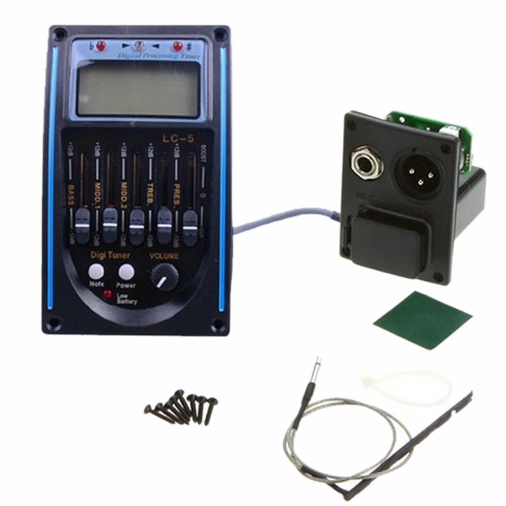 Усилитель Gmarty LCD Pickup тюнер регулятор тона и громкости акустический эквалайзер