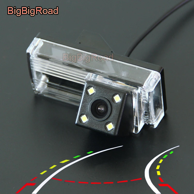 

BigBigRoad Car Intelligent Dynamic Trajectory Tracks Rear View Backup CCD Camera For Lexus LX 470 LX470 JC100 GX 470 GX470 JC200