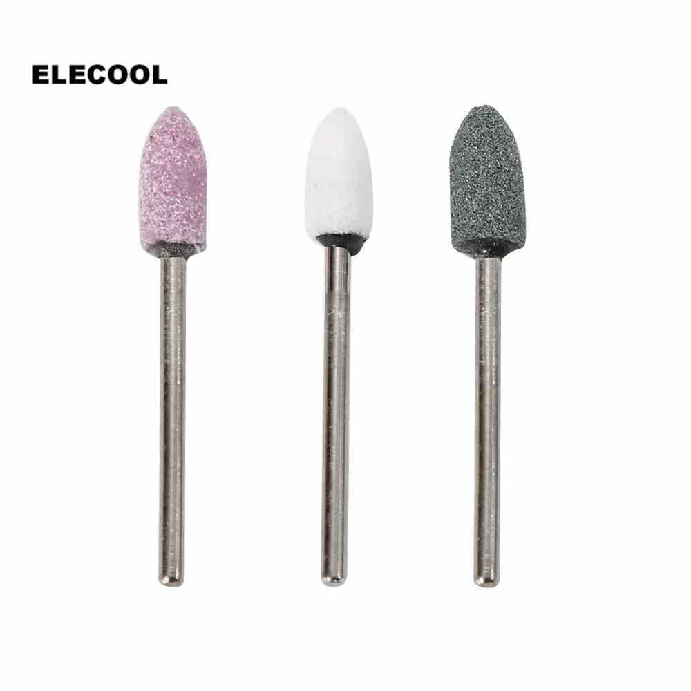 ELECOOL хвостовик 2 34 мм лак для ногтей шлифовальная дрель круговой конус