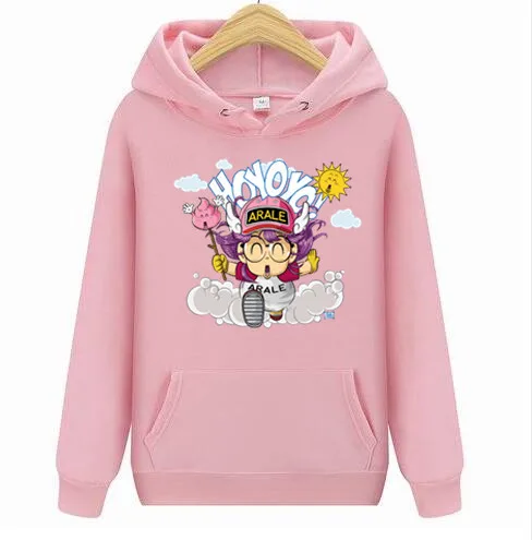 Slump толстовки для мужчин Arale Hoyoyo подарок на день рождения топы корректирующие с длинным рукавом необычная толстовка с капюшоном хлопковые кофт