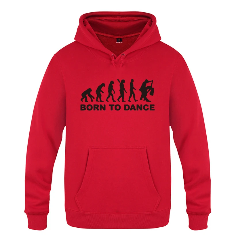 Born To Dance dancing Evolution толстовки для мужчин 2018 Мужской пуловер свитшот флисовый |