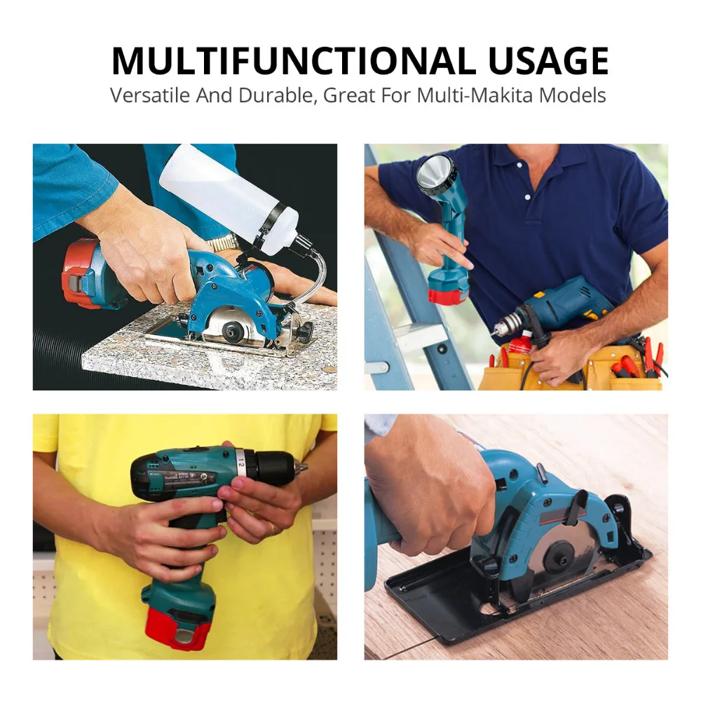 Аккумуляторная батарея для электроинструментов Makita 12 В 3000 мА/ч Mak Drill PA12 1050 1220 1222