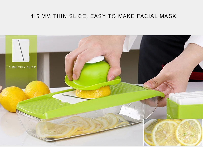 Творческая Терка Инструменты Slicer Овощерезка с лезвием из нержавеющей стали Ручная Картофельная Терка Dicer Морковь Для Кухни