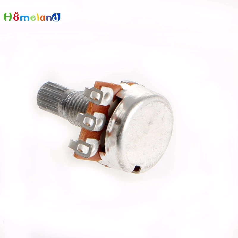 

Durable A100K OHM Audio Tone Guitar Potentiometer 16mm Base High Quality