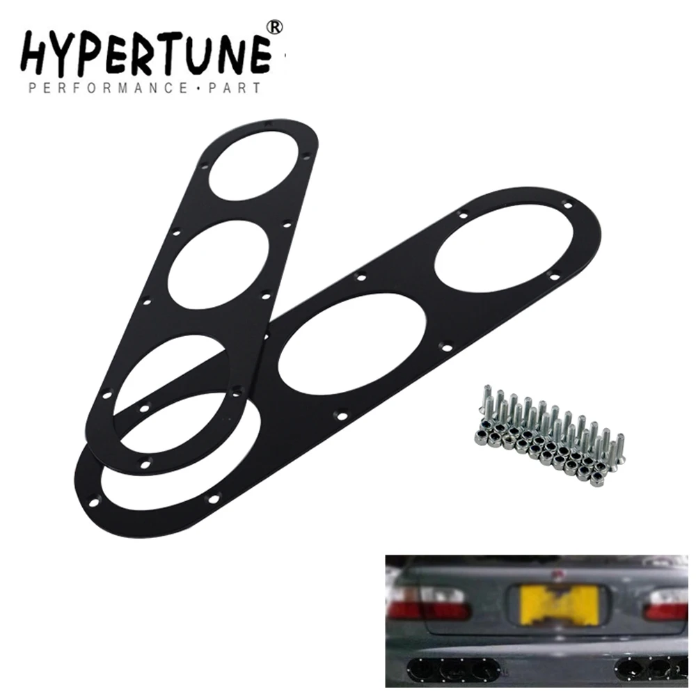 Hypertune 1 пара Универсальный алюминиевый сплав задний бампер гоночный рассеиватель