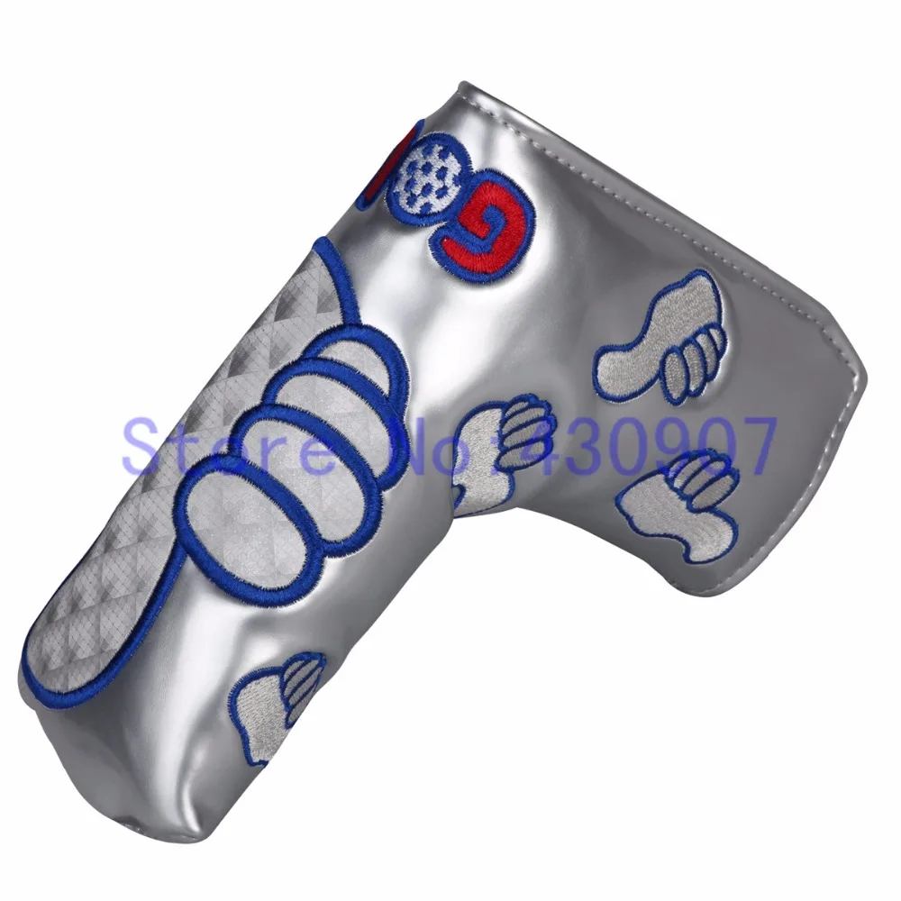 Новый магнит 1 шт. клюшки для клюшек 10 видов цветов гольфа|putter head cover|golf putter coverputter