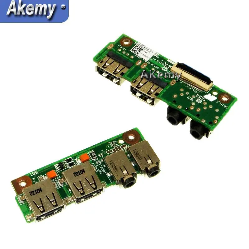 Плата Akemy N56JK AUD IO для For Asus N56 N56V N56VJ N56VM N56VB N56VZ N56J N56JN N56JR USB Плата|Компьютерные кабели