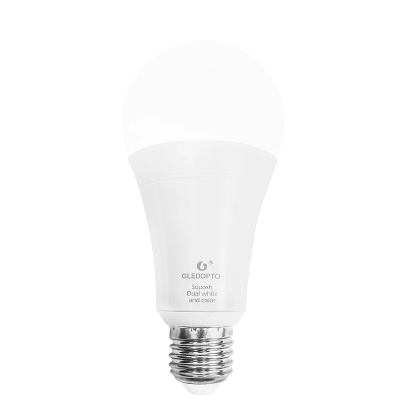 Васеда двойной белый и цвет 12 Вт светодиодная лампочка ZigBee RGB свет ww/cw AC100 240V ZIBEE ZLL