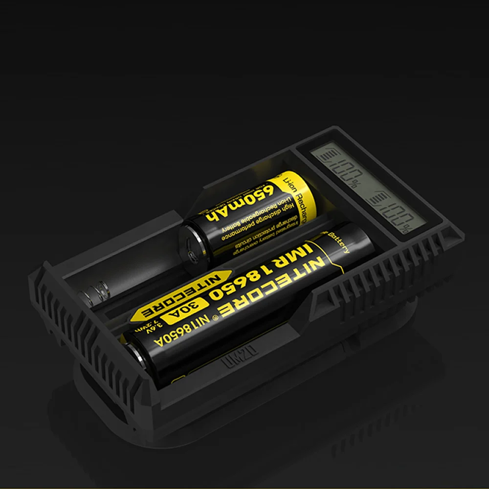 Лидер продаж умное зарядное устройство NITECORE UM20 ЖК дисплей литий ионный