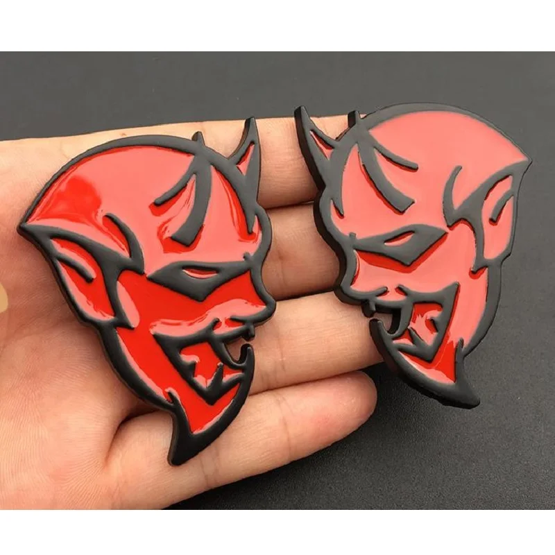 2 шт. автомобильный Стайлинг 4 цвета хромированный металл для 3D Hellcat наклейка эмблема задний значок наклейка Dodge Challenger, Charger Ram Chrysler Boot