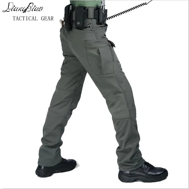 Брюки-карго мужские тактические уличные штаны для тренировок в стиле милитари
