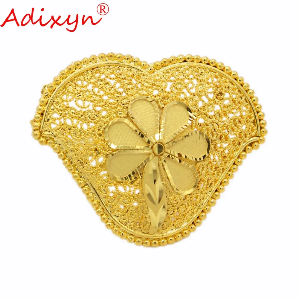 Обручальные кольца Adixyn для женщин/девочек подростков золотого цвета ювелирные