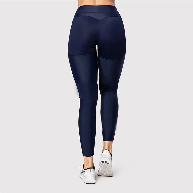 2019 женские леггинсы для фитнеса с высокой талией спортивные Леггинсы эффектом