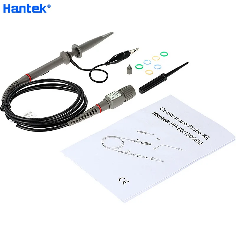 Датчик осциллографа Hantek PP 80 1 шт. Пассивный зонд с низким уровнем затухания 60