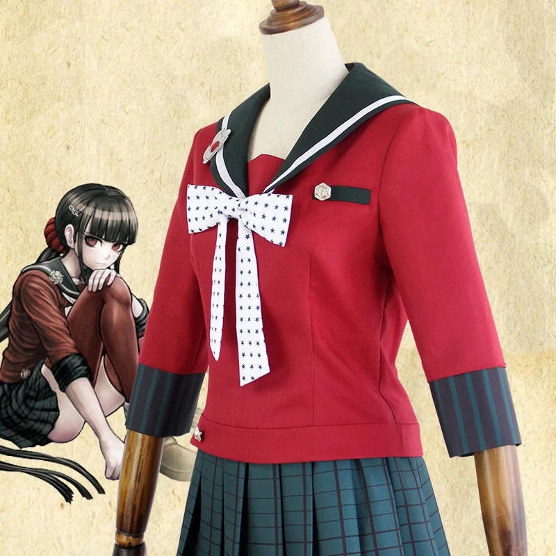 Новая школьная форма Danganronpa V3 Killing Harmony Harukawa Maki 6 шт. Женский карнавальный костюм