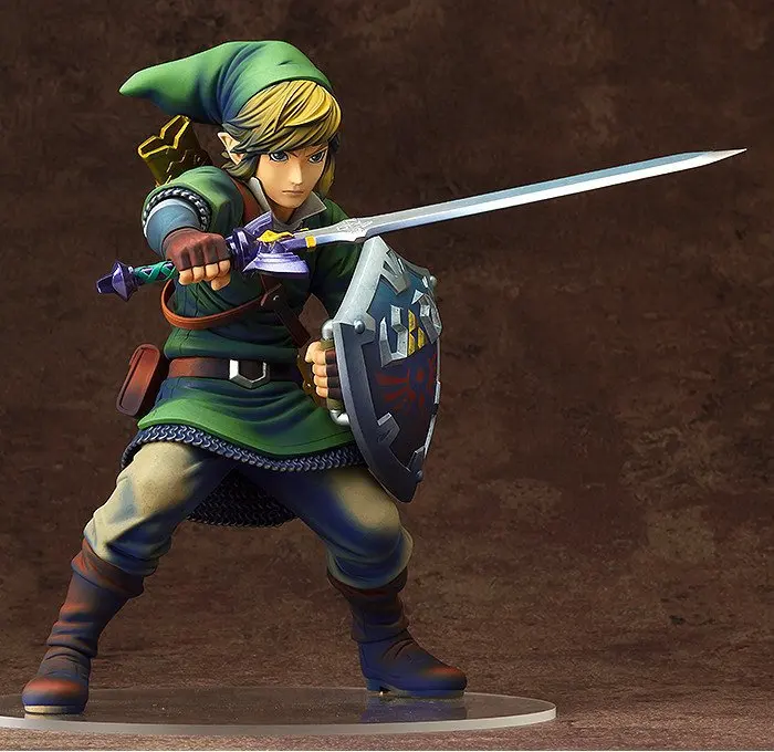 Аниме 20 см Skyward Sword Link 1/7 Масштаб ПВХ фигурка Коллекционная модель игрушка