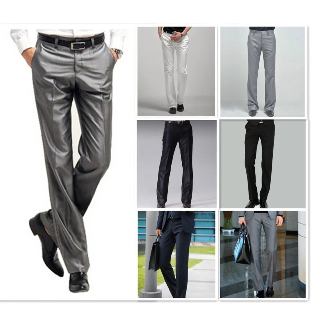 Men's Business Suit Pants Spring And Summer Slim Fit Trousers High Quality Zipper Brand Design 9 Colors Y1275 | Мужская одежда