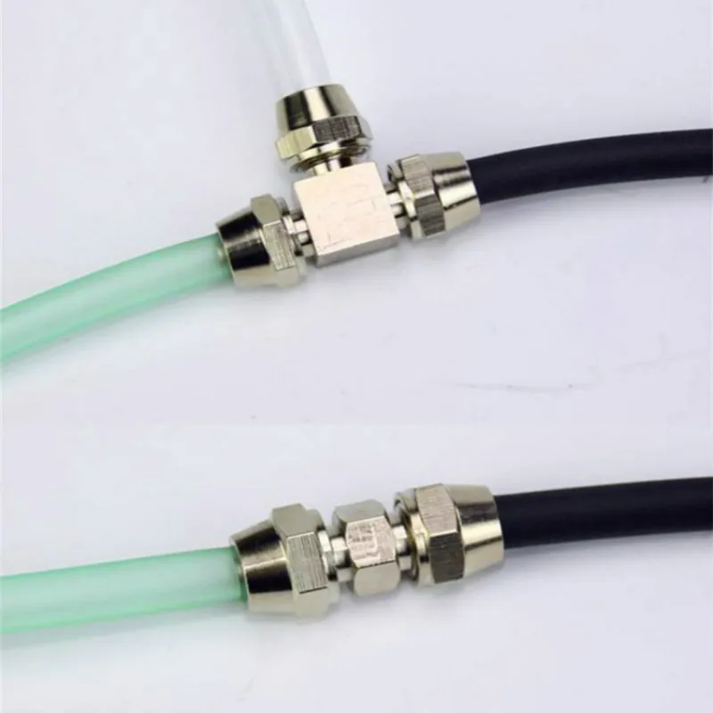 Нержавеющий стальной воздушный коннектор для аквариума Co2, клапан высокого давления, система DIY CO2, аксессуары для аквариума для водных растений.